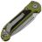 Нож Microtech LUDT Gen III apocalyptic сталь M390MK рукоять Olive Drab Aluminum (1135-10APOD)