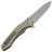 Нож Maxace Zealot 2.0 cталь K110 stonewashed рукоять Brown G10
