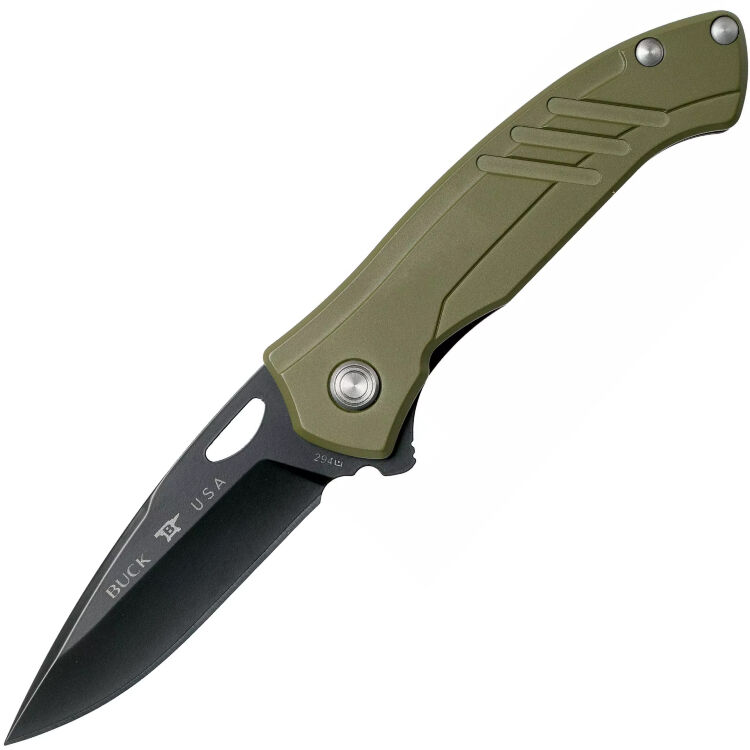 Нож BUCK Momentum сталь S30V рукоять Bazooka Green Aluminium (0294GRS-B)