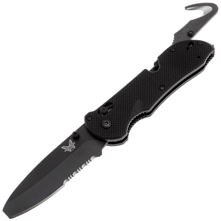 Нож Benchmade Triage сталь N680 рукоять Black  G10 (916SBK)