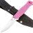 Нож 7 Ножей Колибри Гибрид конвекс сталь N690 рукоять Pink G10
