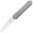 Нож FOX Vulpis 55 сталь M390 рукоять Grenade Pattern Gray Titanium (FX-VPGP130 Ti)