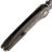 Нож WE knife Zenthra blackwash сталь M390 рукоять Titanium/Copper Foil CF (WE24021C-3)