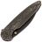Нож WE knife Zenthra blackwash сталь M390 рукоять Titanium/Copper Foil CF (WE24021C-3)