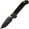 Нож Microtech LUDT Gen III T/E black сталь M390MK рукоять OD Green Aluminum (1136-1OD)
