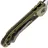 Нож Microtech LUDT Gen III T/E black сталь M390MK рукоять OD Green Aluminum (1136-1OD)