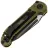 Нож Microtech LUDT Gen III T/E black сталь M390MK рукоять OD Green Aluminum (1136-1OD)
