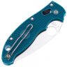 Складной нож Spyderco Manix 2 LTW 101PCBL2 сталь CPM-SPY27 рукоять Blue FRN