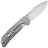 Нож MKM Maximo stonewash сталь M390 рукоять Burgundy Micarta/Ti (MM-BUCT)