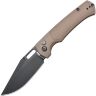 Нож Artisan Cutlery Revel Black сталь AR-RPM9 рукоять Brown FRN
