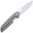 Нож Kizer Varatas stonewash сталь S35VN рукоять Titanium