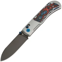 Нож Kizer Tycho Drop Point DLC сталь M390 рукоять Titanium/Nebula FatCarbon