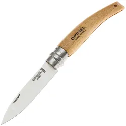 Нож Opinel №8 Садовый сталь 12C27 рукоять бук (133080)