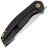 Нож Kansept Mini Accipiter satin сталь S35VN рукоять Black Titanium/Copper